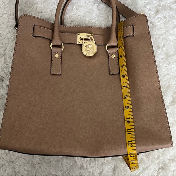 MICHAEL Michael Kors Large Hamilton Saffiano Leather Tote - Picture 11 of 15